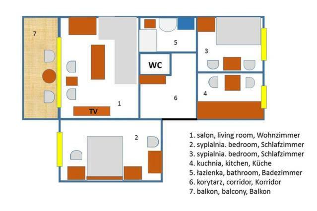 Uno 6 Apartman Gdańsk Kültér fotó